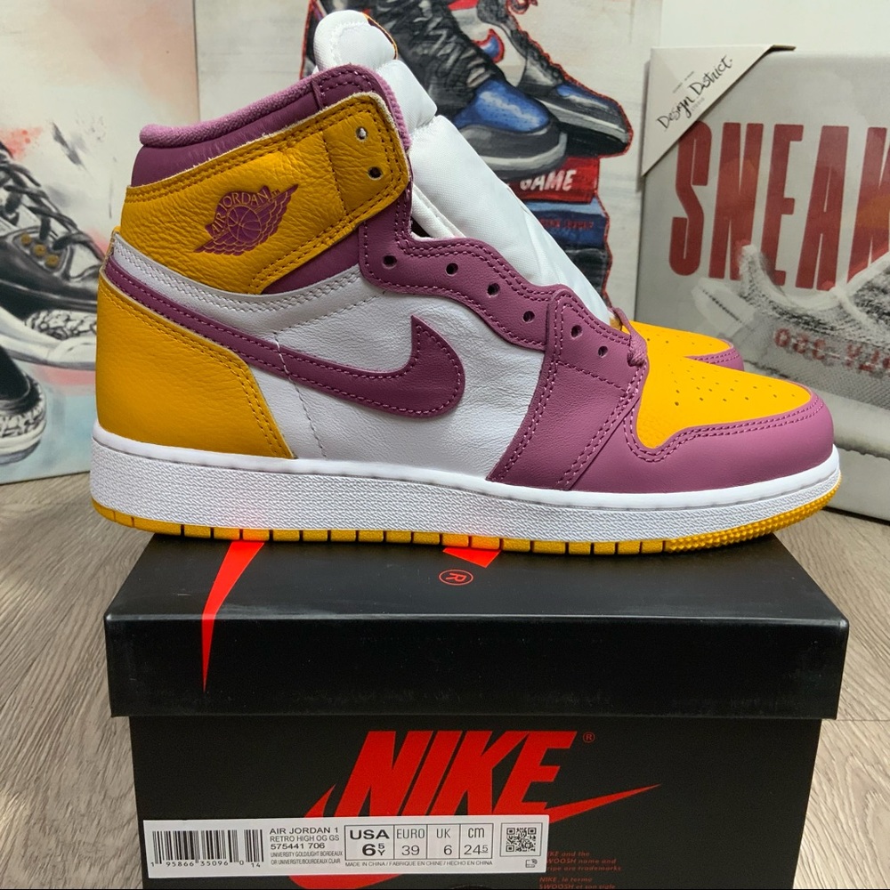 Nike Air Jordan 1 Retro High OG Brotherhood Sizes 6Y, 6.5Y / 8W Or 7Y / 8.5W New